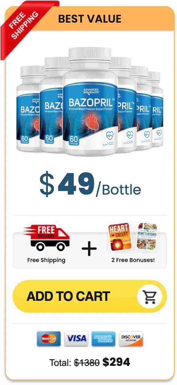bazopril 6 month supply